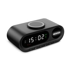 Promosyon YN-2649 264901 Melodi Wıreless Şarj Standı Ve Hoparlör Siyah, Renk: Siyah 