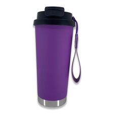 Promosyon PZ-T75 Termos Bardak 500 ml Mor, Renk: Mor 
