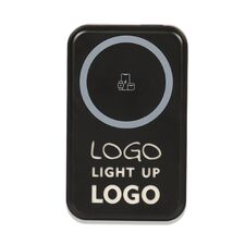 Promosyon PZ-K390 Işıklı Logo Magsafe 10000 mAh Siyah 