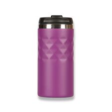 Promosyon PZ-T85 Termos Tipi Çelik Bardak 300 ml Mor, Renk: Mor 