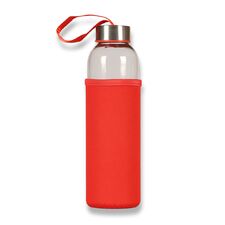 Promosyon PZ-T115 Cam Matara 500 ml Kirmizi, Renk: Kırmızı 