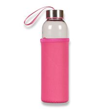 Promosyon PZ-T115 Cam Matara 500 ml Pembe, Renk: Pembe 
