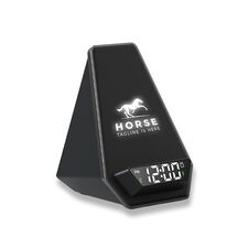 Promosyon PZ-W120 Işıklı Logo Hoparlörlü Kablosuz Șarj Standı Siyah 