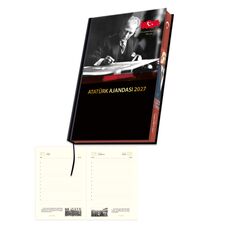 Promosyon EL-KOD-118 Atatürk Ajanda (17x24 cm) 