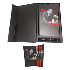 Promosyon EL-KOD-273 Atatürk Set (Defter-Kalem-Kutu) 