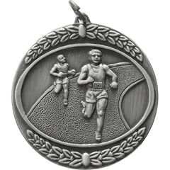 Promosyon MD-04-G Gümüş Madalya Gümüş 5 cm, Renk: Gümüş, Ebat: 5 cm