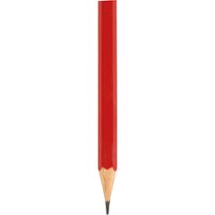 Promosyon 0522-195-K Köşeli Kurşun Kalem Kırmızı , Renk: Kırmızı
