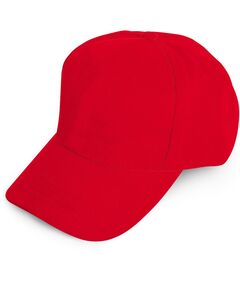 Promosyon 0301-K Polyester Şapka Kırmızı , Renk: Kırmızı