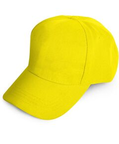 Promosyon 0301-SR Polyester Şapka Sarı , Renk: Sarı