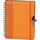 Ümraniye-T Gizli Spiralli Günlük Ajanda Turuncu 16,5 x 22 cm