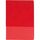 Ataşehir-K Tarihsiz Defter Kırmızı 15 x 21 cm