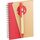 GD-050-K Spiralli Notluk Kırmızı 10,5 x 14,7 cm