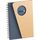 GD-050-L Spiralli Notluk Lacivert 10,5 x 14,7 cm
