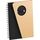 GD-050-S Spiralli Notluk Siyah 10,5 x 14,7 cm