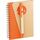 GD-050-T Spiralli Notluk Turuncu 10,5 x 14,7 cm