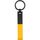 Promosyon ET-AN-5185 Çift Yön Anahtarlık Sarı 2 x 10,5 cm, Renk: Sarı, Ölçü: 2 x 10,5 cm 