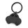 Promosyon ET-AN-5386 Çift Yön Anahtarlık Siyah 4,2 x 8 cm, Renk: Siyah, Ölçü: 4,2 x 8 cm 