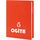 Promosyon ET-ESENKENT Taslama Defter Kırmızı 15 x 21 cm, Renk: Kırmızı, Ölçü: 15 x 21 cm 