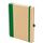 Promosyon ET-GD-020 Spiralli Not Defteri Yeşil 16 x 21,5 cm, Renk: Yeşil, Ölçü: 16 x 21,5 cm 