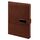 Promosyon YN-3124 Kavaklıdere Tarihsiz Defter (15x21 cm) Kahverengi, Renk: Kahverengi 