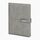 Promosyon YN-3122 Beysukent Tarihsiz Defter (15x21 cm) Gri, Renk: Gri 