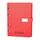 Promosyon YN-3092 Birlik Organizer Ajanda (17,5x22,5cm) Kırmızı, Renk: Kırmızı 