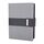 Promosyon YN-3093 Kalaba Organizer Ajanda (18x21,5cm) Gri, Renk: Gri 
