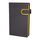 Promosyon YN-3042 Emek Tarihsiz Defter (13x21 cm) Sarı, Renk: Sarı 
