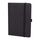 Promosyon YN-3037 İncek Tarihsiz Defter (9x14 cm) Siyah, Renk: Siyah 