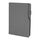 Promosyon YN-3030 Bahçelievler Tarihsiz Defter (14,5x21 cm) Füme, Renk: Füme 