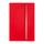 Promosyon YN-3022 Keçiören Tarihsiz Defter (15x21 cm) Kırmızı, Renk: Kırmızı 