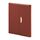 Promosyon YN-3128 312809 Bağlıca Tarihsiz Defter (15x21 cm) Kahverengi, Renk: Kahverengi 