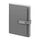 Promosyon YN-3129 312922 Bestekar Tarihsiz Defter (15x21 cm) Gri, Renk: Gri 