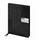 Promosyon YN-3130 313001 Kuğulu Tarihsiz Defter (15x21 cm) Siyah, Renk: Siyah 