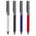 Promosyon IL-1268 Metal Rubber Tükenmez Kalem Kırmızı, Renk: Kırmızı 