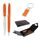 Promosyon AK-310 Kalem & Anahtarlık & Zarf Açacağı Set Turuncu, Renk: Turuncu 