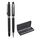 Promosyon AK-1218-RT Metal Roller & Tükenmez Kalem Seti Siyah-Silver, Renk: Siyah-Silver 