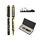 Promosyon AK-685-RT Kabartma Figürlü Metal Roller & Tükenmez Kalem Seti İstanbul, Renk: İstanbul 