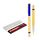 Promosyon AK-1101-KR Metal Roller Kalem Seti Mavi, Renk: Mavi 