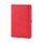 Promosyon AK-917 13 x 21 Termo Deri Defter (Ivory Kağıt) Kırmızı, Renk: Kırmızı 