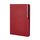 Promosyon AK-941-HOLMEN 15 x 21 Termo Deri Defter (Holmen Kitap Kağıdı) Kırmızı, Renk: Kırmızı 