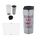 Promosyon AK-5319 Çelik Kupa / 400 ml Şeffaf 