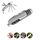 Promosyon AK-3008-11 11 Fonksiyonlu Çakı Krom, Renk: Krom 
