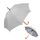 Promosyon AK-5101 8 Telli Baston Şemsiye Beyaz-Gri, Renk: Beyaz-gri 