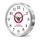 Promosyon ET-V30-985-B Alüminyum Duvar Saati Ø 25 cm 