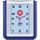 Promosyon ET-V30-521-L Plastik Duvar Saati 29 x 33,7 cm 