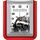 Promosyon ET-V30-521-K Plastik Duvar Saati 29 x 33,7 cm 