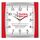 Promosyon ET-V30-515-K Plastik Duvar Saati 32,5 x 36,5 cm 