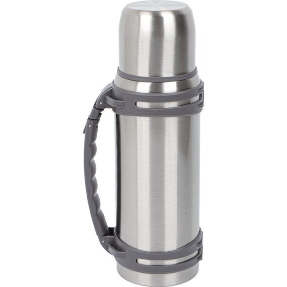 Promosyon ET-3557 Termos Gümüş 1300 ml, Renk: Gümüş, Ölçü: 1300 ml 