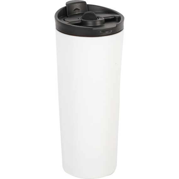 Promosyon ET-3754 French Press Termos Beyaz 500 ml, Renk: Beyaz, Ölçü: 500 ml 